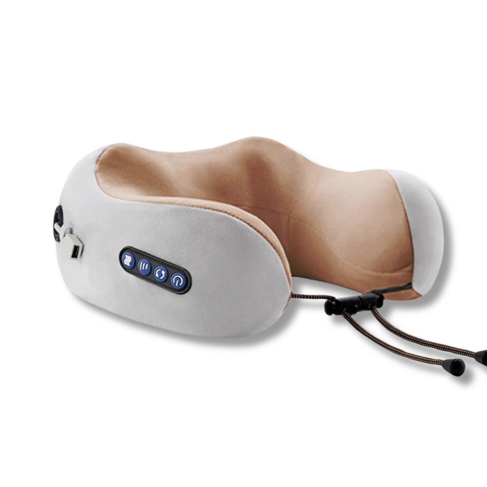 Almofada Massageadora Vibratória Elétrica para Pescoço – USB