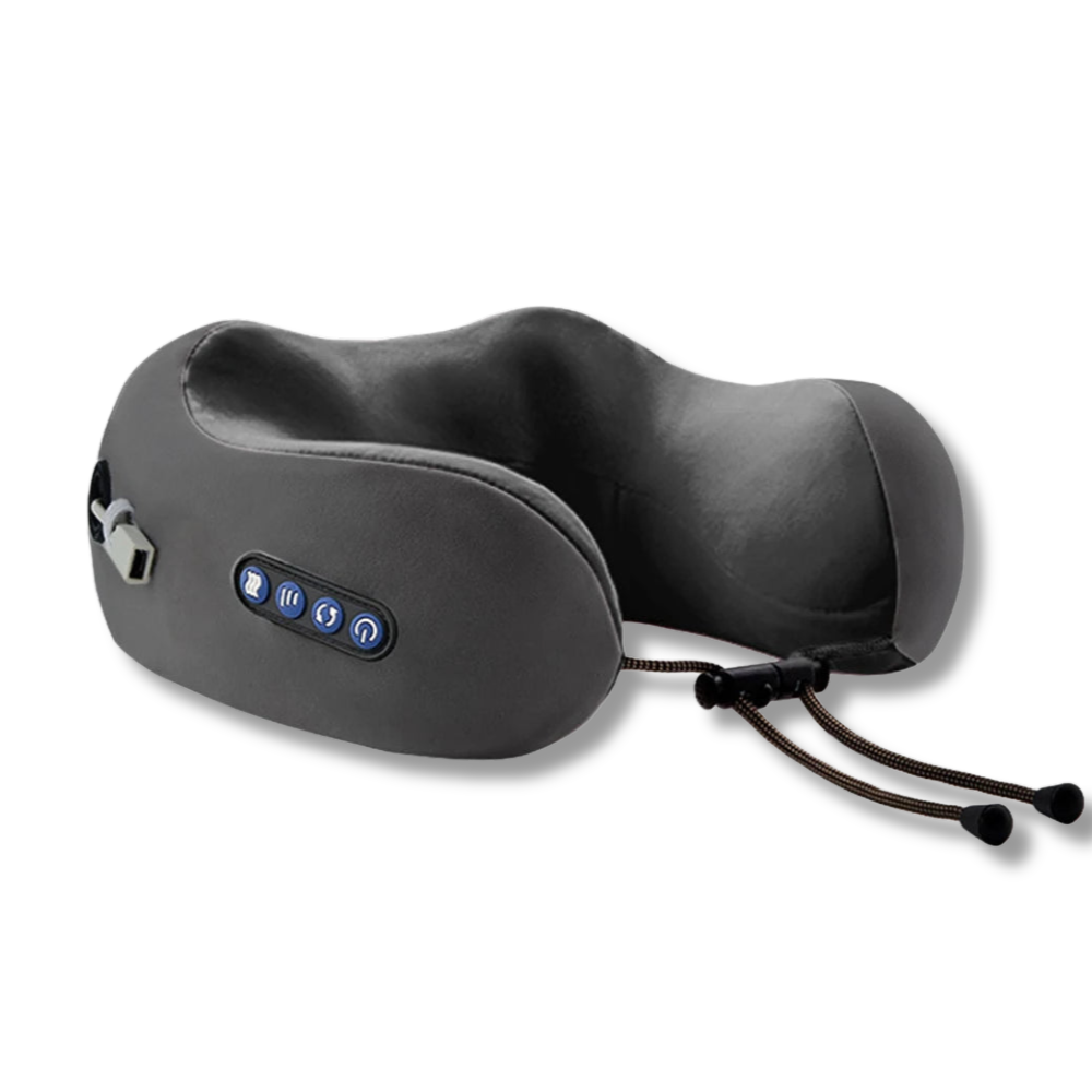 Almofada Massageadora Vibratória Elétrica para Pescoço – USB