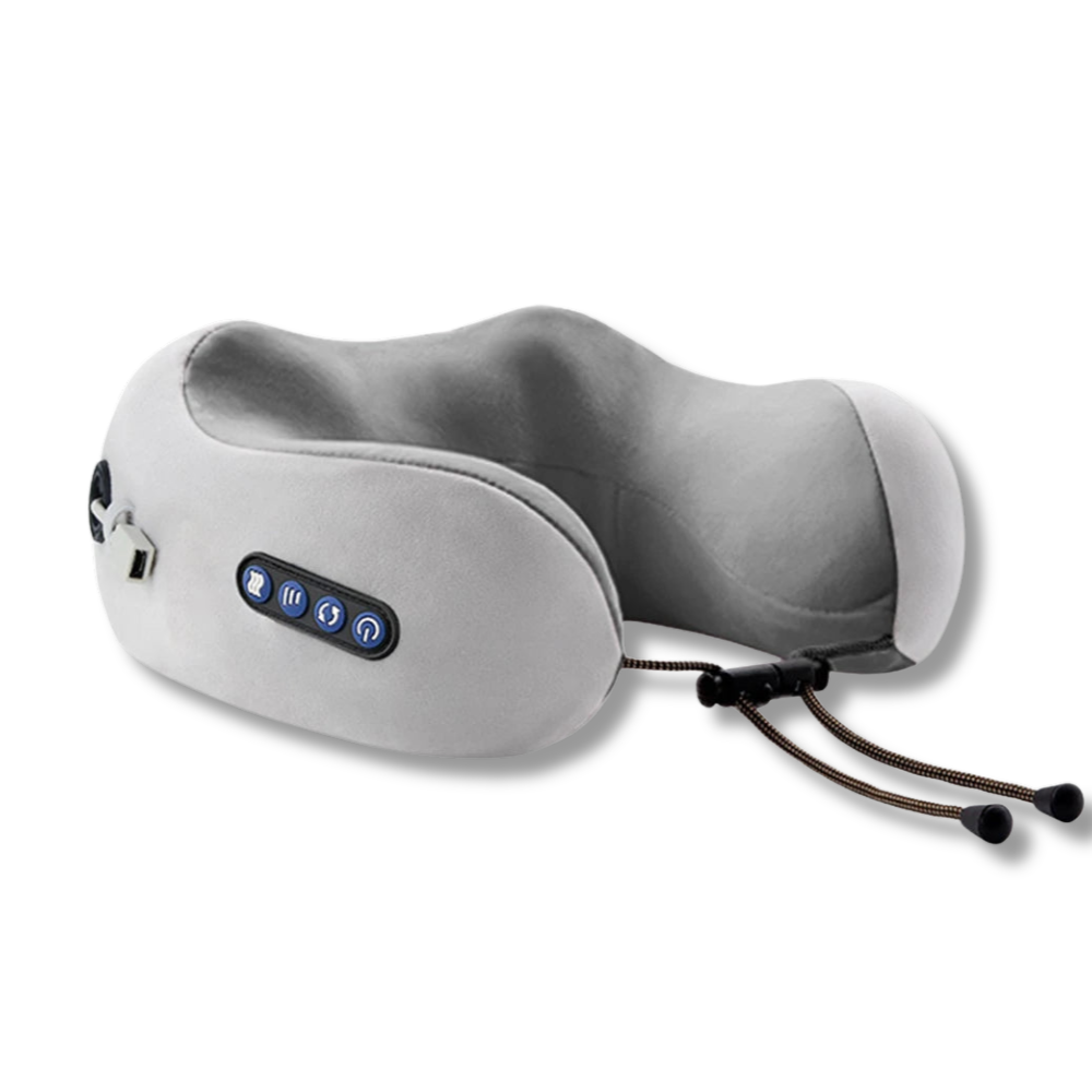 Almofada Massageadora Vibratória Elétrica para Pescoço – USB