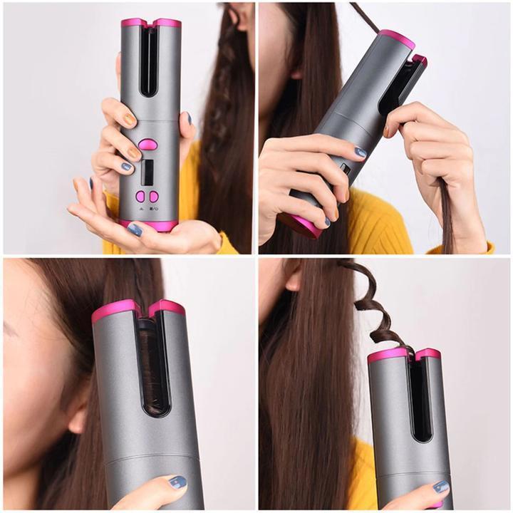 Cordless Ceramic Hair Curler1