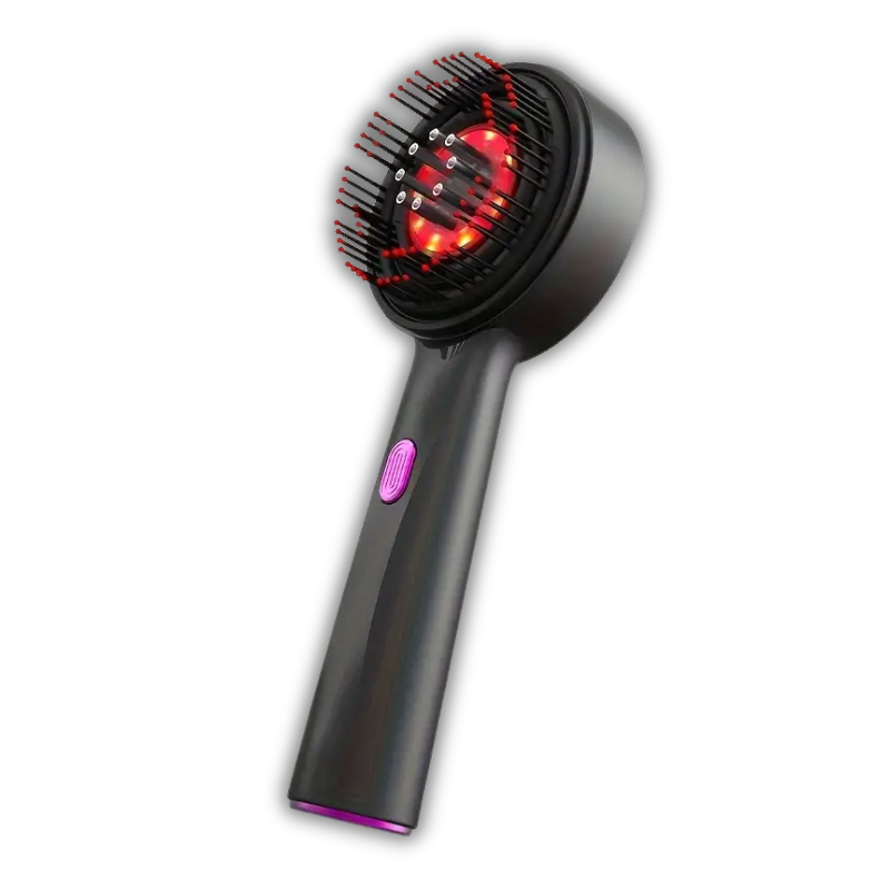 Infrared LED Scalp Massager with Oil Dispenser