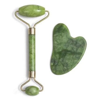Jade Roller + Gua Sha Set