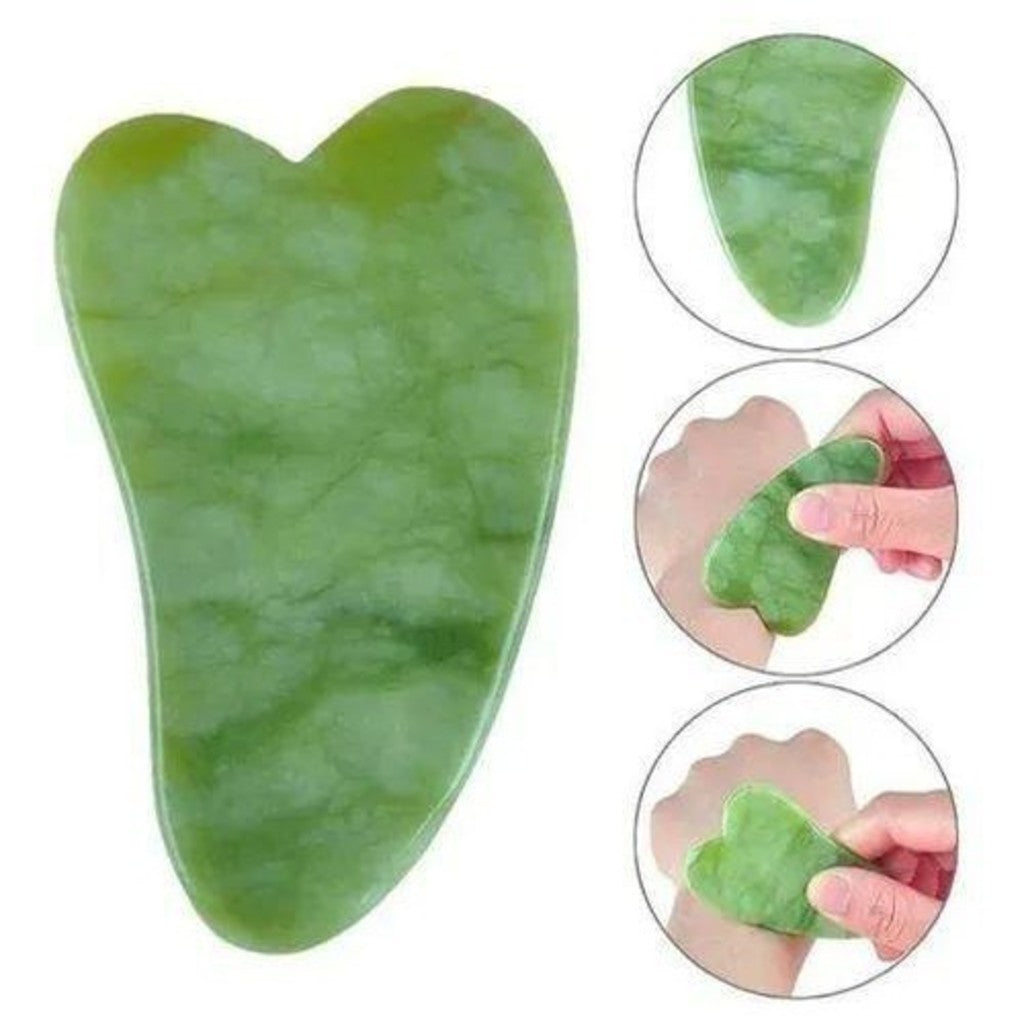 Jade Roller + Gua Sha Set