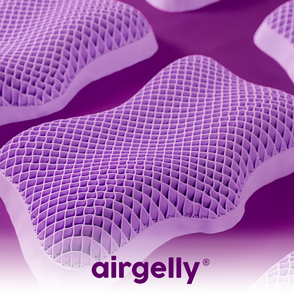 Travesseiro Cervical Airgelly 2.0® – Ortopédico, Lavável e Cuida da Sua Beleza Natural