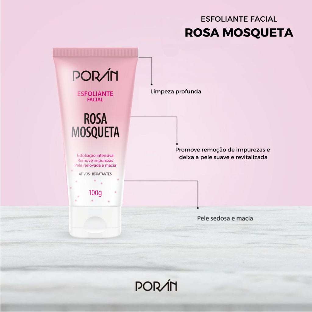 Kit Skin Care Limpeza de Pele com Rosa Mosqueta