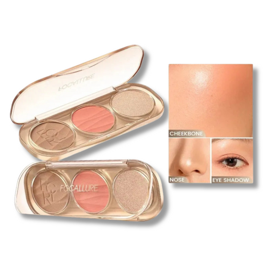 3-in-1 Pearly Highlighter, Contour & Blush™