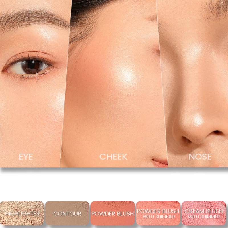 3-in-1 Pearly Highlighter, Contour & Blush™