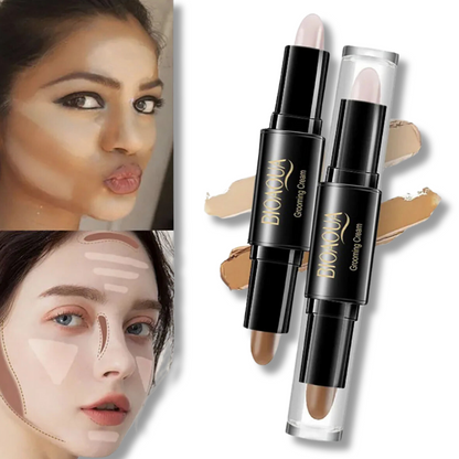 FaceSculpt DuoStick™ – 2-in-1 Highlight & Contour Stick
