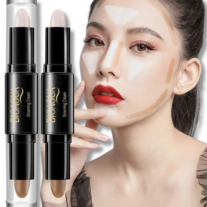 FaceSculpt DuoStick™ – 2-in-1 Highlight & Contour Stick
