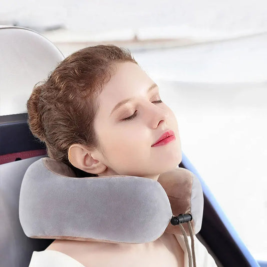 Almofada Massageadora Vibratória Elétrica para Pescoço – USB