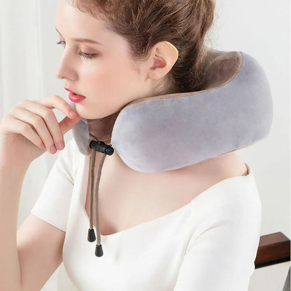 Almofada Massageadora Vibratória Elétrica para Pescoço – USB